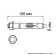 Anchor bolt of scrap, with a nut, galvanized, 8x120 mm, 110 pcs