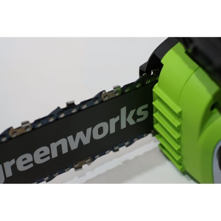 DREAL DREE BATCOMAL GREENWORKS G24CS25, without battery/ZU, 24 V, tire 25 cm, groove 1.1 mm-10