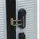 Middle suitcase 24 "On a zipper, code lock, 4 wheels, color gray color
