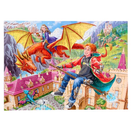 Puzzles 2 in 1 “Wizards and Monsters No. 1”, 104 and 104 elements-2