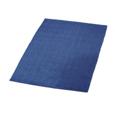 Solid bathroom mat, blue/blue color 55x85 cm