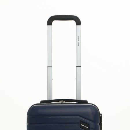 Small suitcase 18 "on lightning, code castle, 4 wheels, blue color-4