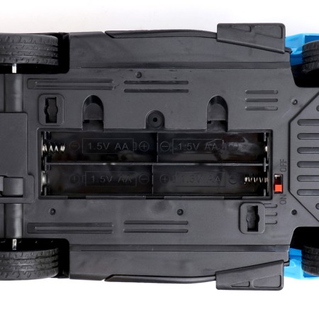 Radio -controlled car "Shiron", 1:16, works from batteries, blue color-3