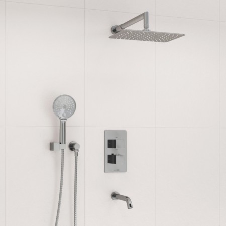 The shower system wasserkraft a171519 Thermo, built -in, thermostat, tropical shower, chrome 1012019