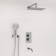 The shower system wasserkraft a171519 Thermo, built -in, thermostat, tropical shower, chrome 1012019