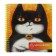 Sketches for pencil sketches A6+, 64 sheets on the crest "Batcot", cover coated cardboard, hard substrate, glossy lamination, block 60 g/m2