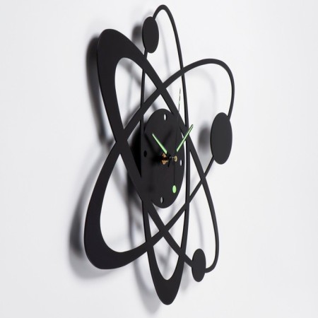 Wall-wall watches "Cosmos", silent, D-40 cm, dial 12 cm, luminous, aa-1