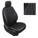 Auto-Chelecs from eco-leather rhombus for Skoda Rapid Sedan Aless 2014-n., Set