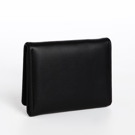 Kid wallet on the button, black color-1