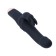 Rabbit vibrator, clitoral stimulation, anatomical form, 10 modes, black