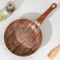 Deep pan Kantry, D = 24 cm, glass cover, plastic handle, anti -stick coating, brown color