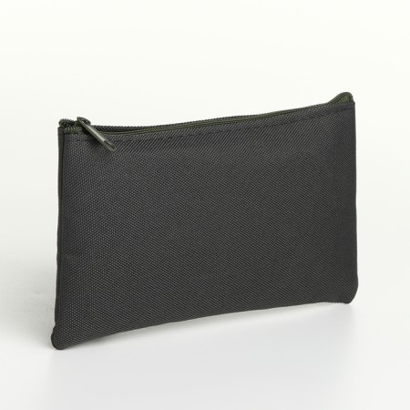 Cosmetic bag with lightning, khaki color