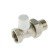 Ogint valve, for a radiator 3/4 ", straight