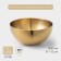 Salette bowl sphere, 800 ml, d = 15 cm, stainless steel, gold