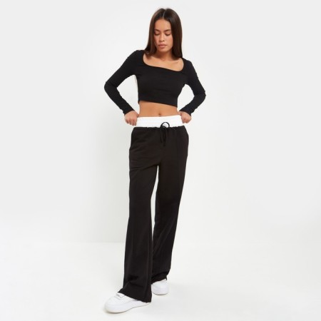 Women's pants Mist p. 48 (height 175), black-5