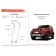 Газовые упоры капота для BAIC BJ40 2018-н.в., 2 шт., UBABJ4011
