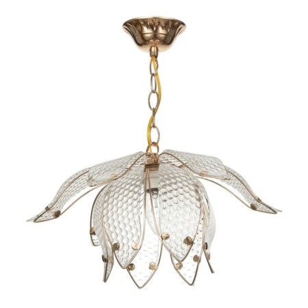 Lamp Bayerlux "Lessons" 1x40W E27 gold 38x38x65 cm