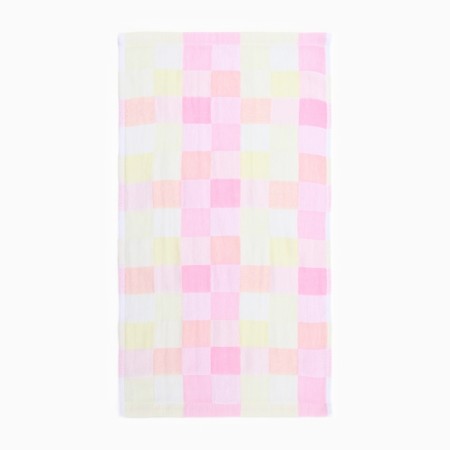 Lovelife towel "cells", col. Pink, 26*50 cm, 100% cotton,