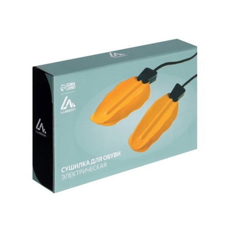 Shoe dryer Luazon LSO-06, 13 cm, 12 W, indicator, yellow-8