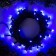 Garland “thread” 5 m, IP20, dark thread, 50 LED, glow blue, 8 modes, 220 V
