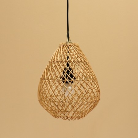 Ceiling lamp from Rotan "drop" 1x120W, E27, 22x22x26 cm-2