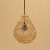 Ceiling lamp from Rotan "drop" 1x120W, E27, 22x22x26 cm
