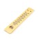 Thermometer is street, wood