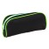 Penal soft, 1 compartment, 80 x 210 x 40 mm, voluminous, PM1O-24, calligrata black, black/green
