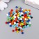 Round beads 6/0 "Multi-colored" 30 g (+ /- 2g)