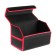 Organizer COFR in the trunk of a car, bag, EVA material, 50 cm, red kant