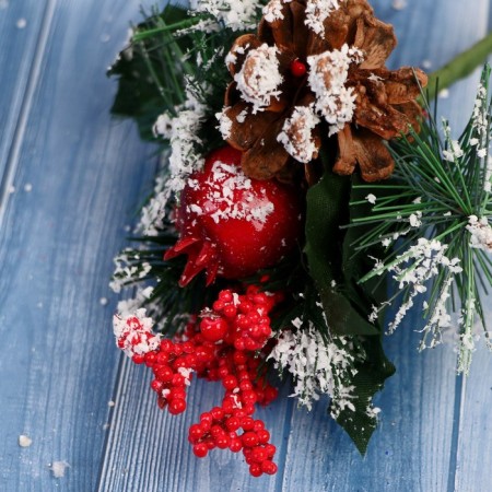 Decor "Winter Dreams" Cloudberry Snow Forms and Tickets, 19 cm-1