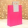 Gift package with a cut -off pen 30 x 40 x 12 cm, fuchsia