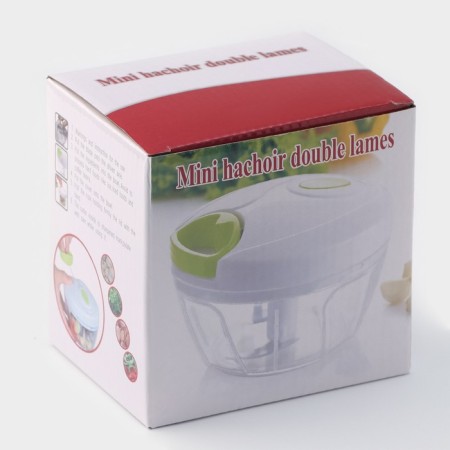 Blender - vegetable mechanical fraction of Cut and Go, white color-9