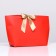 Gift package with a tape of 30 x 27.5 x 12 cm "Red"