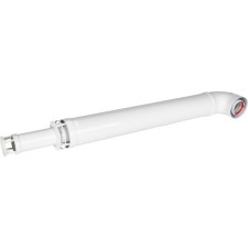 The chimney element Rommer RCA-6010-241000 ANTOLE, D = 60/100 mm, L = 1000 mm, flange