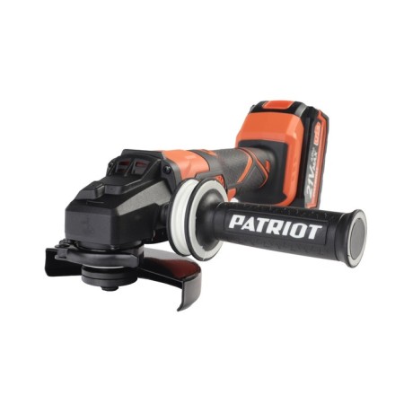 Angle grinding machine Patriot AG125LI UES, 21 V, 4 Ah, D = 125mm, 10000 rpm, case-2
