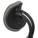 The chair of the operator Brabix Saturn ER-400, with a headrest, combined black/gray