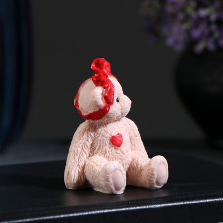 Figure soap "Bear with a bow on the head" 45 g, mix-1