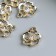 Decor for the creativity of the rhinestone "Flower" 1.6x1.8 cm