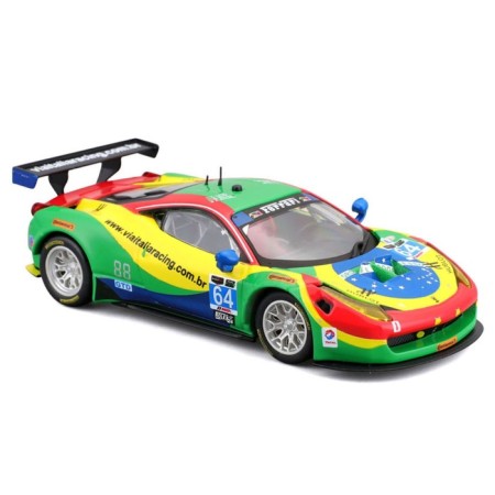 Racing machine BBURAGO Ferrari 458 Italia GT3 2015, DIE-CAST, 1:43, multi-colored-5