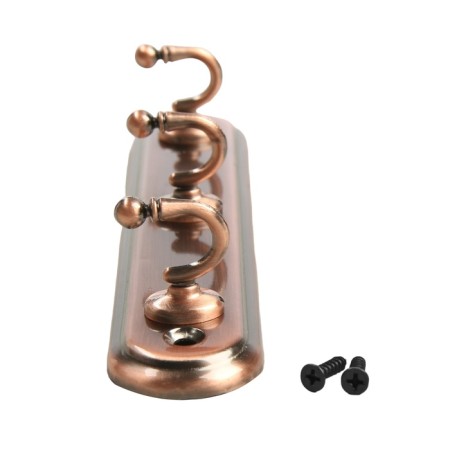Tundra tundra tundra, metal, three -horn, color copper-5