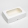Confectionery folding box for marshmallows, white, 25 x 15 x 7 cm