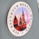 Sunset magnet "Moscow"