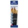 System of brushes synthetics 10 pieces, Brauberg, round; oval; flat; Liners