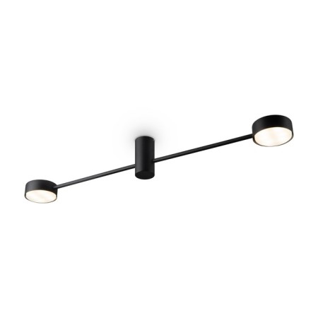 Freya FR5363CL-02B1 TACTIC, 680x80x90 mm ceiling lamp, GX53, 2x16W, black color