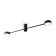 Freya FR5363CL-02B1 TACTIC, 680x80x90 mm ceiling lamp, GX53, 2x16W, black color