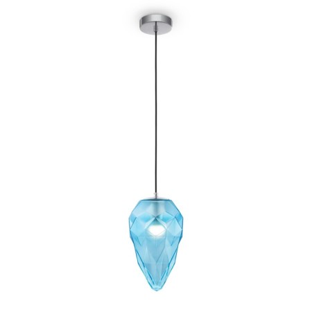 Suspension lamp Maytoni P052PL-01BL, E27, 1x40 W, 180x180x1500 mm, Chrome