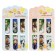 A set of magnetic bookmark for books Calligrata 6 pieces, "Anime", MICC