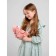 Soft toy "Bunny La Pu-la", pink color, 20 cm