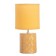 Table lamp "Kito" 1x40W E14 mustard 13x13x25cm